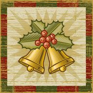 Retro Christmas bells