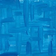 blue abstract painted on canvas