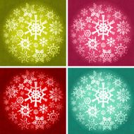 Colorful Snow Balls