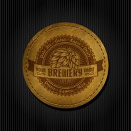 Retro Styled Beer Label N58