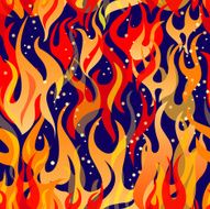 flame and the sparks