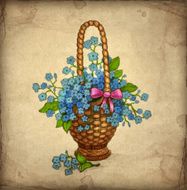 Old greeting card