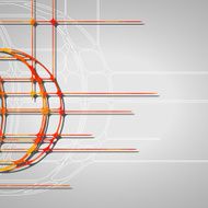 Abstract circles background N49