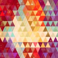 Grunge style geometric shapes background N2