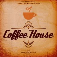 background with texture for coffee house N2