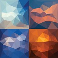 Polygonal background N76