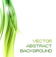 Green Abstract N14