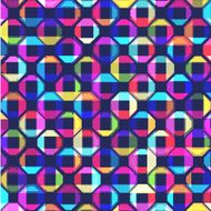 pattern of colored geometric elements N7