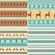 seamless Christmas patterns N2