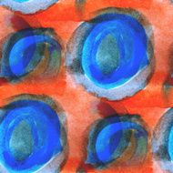 abstract blue brown seamless painted watercolor background on p