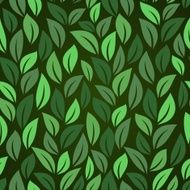 Seamless pattern with leaf N65