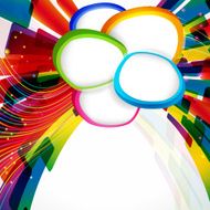 Multicolor abstract bright background with frames Elements for design Eps10 N2