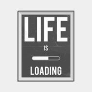 life concept quote poster N2