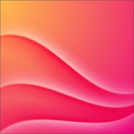 Pink waves abstract business vector background N2
