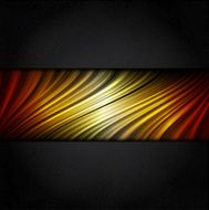 Hot Colors Stripes Background with Black Frame N2
