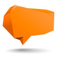 Abstract Speech Bubble N5