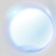 Abstract Blue circle background N3