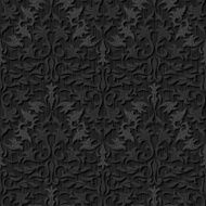seamless black silk wallpaper pattern N3