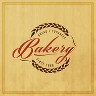 Vintage Bakery Label N8