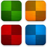 Web linen app icons N6