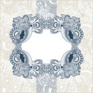 ornate floral pattern N57