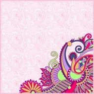 ornate floral pattern N58