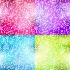 Blurry flower pattern N2