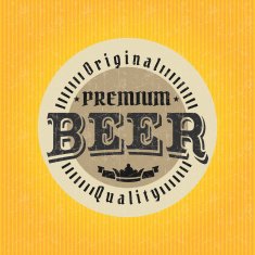Retro Styled Beer Label N39