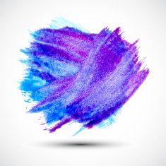 Vector watercolor splashe isolated N2