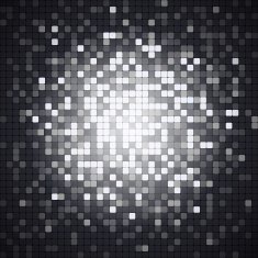 Abstract pixel mosaic N2