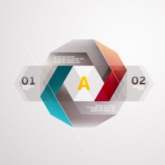 Abstract geometric form N8