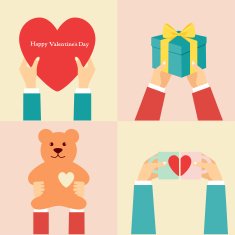 Vector valentine day illustration N2