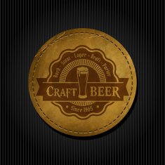 Retro Styled Beer Label N44