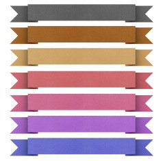 Header origami tag recycled paper N2