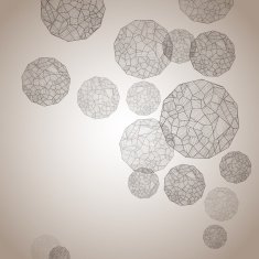 Graphic polygons background N2