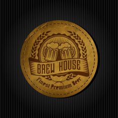 Retro Styled Beer Label N48