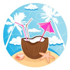 Coconut cocktail N3