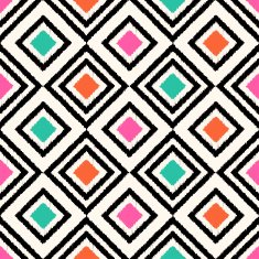 seamless colorful rhombus pattern N2