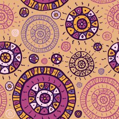 Ethnic seamless background N2