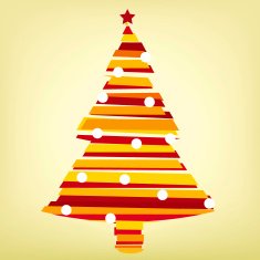 christmas line tree