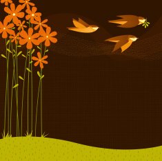 flying birds N6