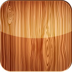Wooden icon with glare N2