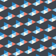 seamless pattern of triangles on a dark background N2