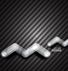 Technology zigzag glass background N3