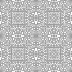 Vintage tile design pattern N2