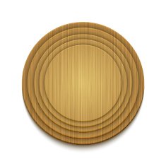 Vector wooden circle background Eps10 N2