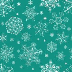 Christmas seamless pattern from snowflakes N43
