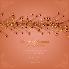 Vintage Christmas Background N23