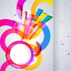Abstract background with vector design elements N16