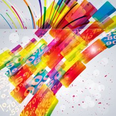 Abstract background with vector design elements N17